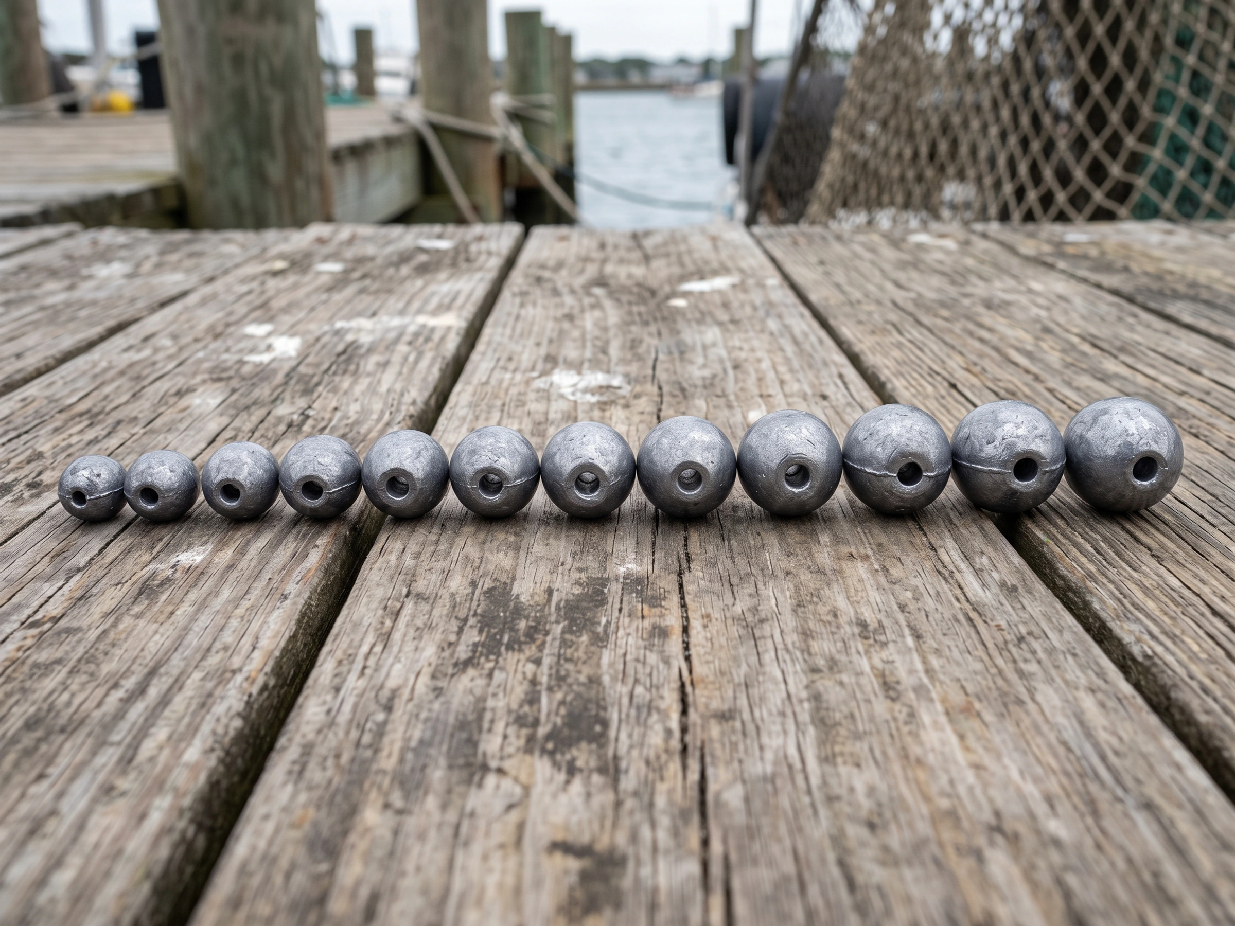 Unbranded egg sinker assortment