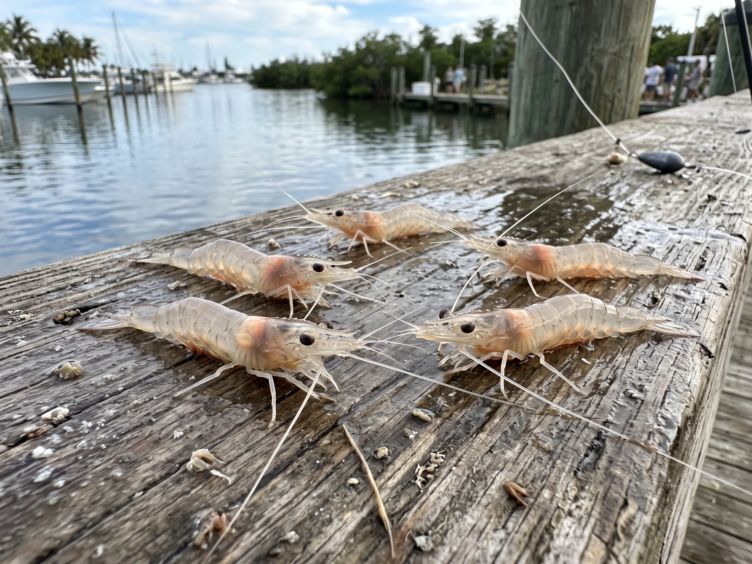 Live shrimp bait